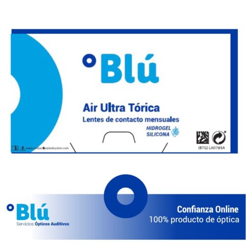 Lentillas mensuales Blú Air Ultra Tórica (Caja de 3 lentillas)