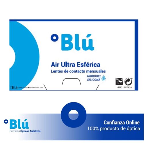 Lentillas mensuales Blú Air Ultra (Caja de 3 lentillas)