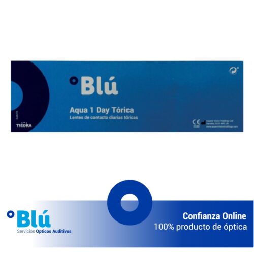 Lentillas diarias Blú Aqua 1 Day Tórica (Caja de 30 lentillas)