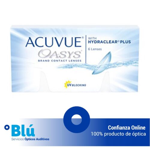 Lentillas quincenales ACUVUE OASYS (Caja de 12 lentillas)