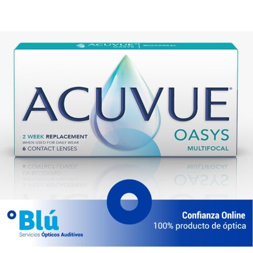 Lentillas quincenales ACUVUE OASYS MULTIFOCAL (Caja de 6 lentillas)