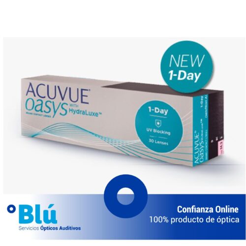 Lentillas diarias ACUVUE OASYS 1-Day (Caja de 30 lentillas)
