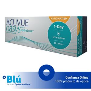 Lentillas diarias ACUVUE OASYS 1-Day for ASTIGMATISM (Caja de 30 lentillas)