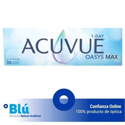 Lentillas diarias ACUVUE OASYS MAX 1-Day (Caja de 30 lentillas)