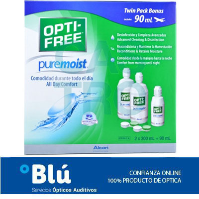 Optifree Puremoist 2X300ml + 90 ml